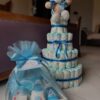 Deluxe Diaper Gift Tower Combo
