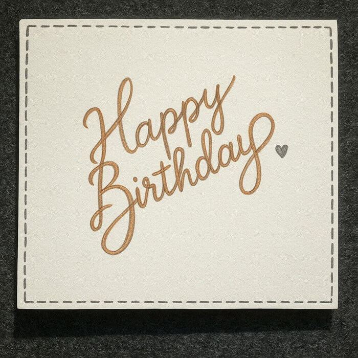Happy Birthday Card