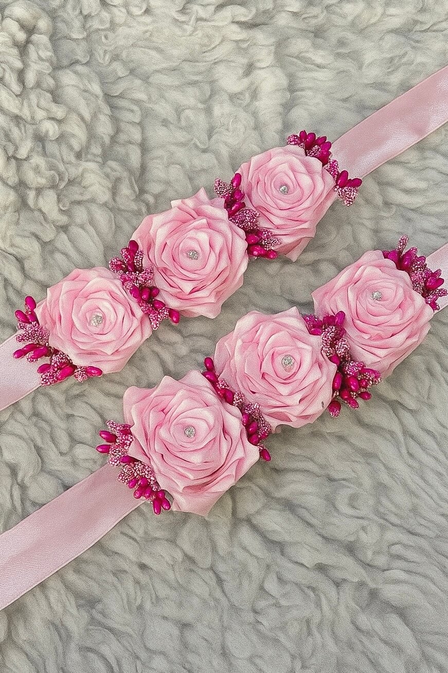 Pink Elegant Ribbon Gajray