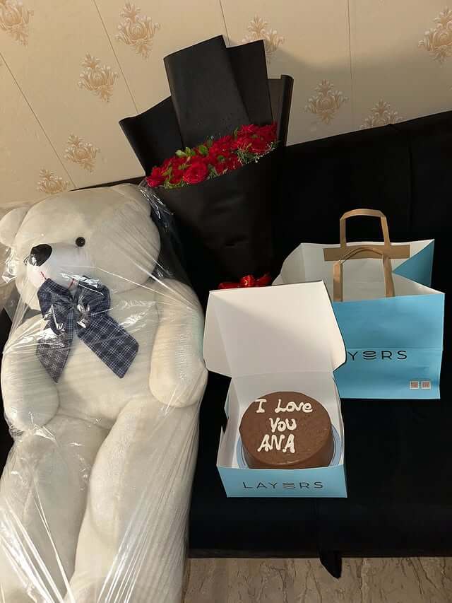 Surprise Gift with Teddy